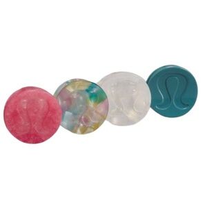 Lululemon Small Claw Hair Clips 4 Pack